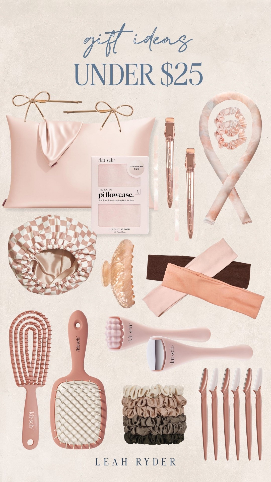 These Amazon gift ideas under $25 are perfect for stocking stuffers or budget-friendly holiday gifts. Featuring satin pillowcases, claw clips, and cozy beauty tools, these affordable finds look luxe without the high price tag — perfect for anyone on your list.

#LTKHoliday #LTKStyleTip #LTKGiftGuide
