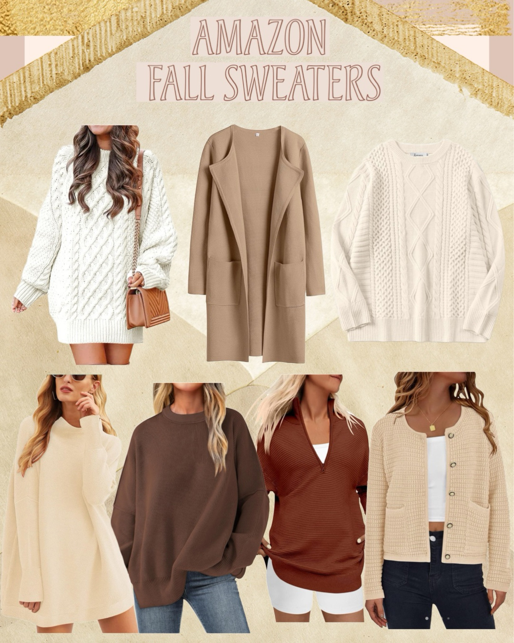 Fall Fashion 2024 🍁

Cozy Sweaters, Sweater Weather, Amazon Fashion Finds, Neutral Sweaters

#LTKFindsUnder50 #LTKSeasonal