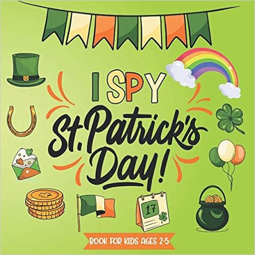 I Spy St Patricks Day Book For Kids Ages 2-5: St Patrick Gift | Amazon (US)