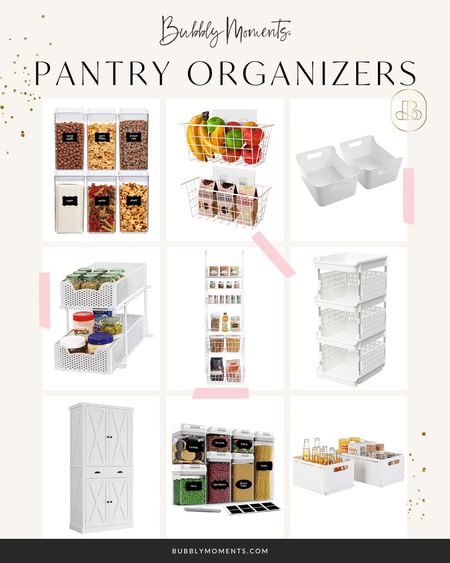 Transform your pantry with Amazon's top-rated organizers! Our durable and versatile storage solution helps you maximize space and maintain order. Perfect for dry goods, snacks, and spices, these organizers make meal prep a breeze and keep your kitchen looking stylish. Say goodbye to clutter and hello to a beautifully organized pantry that makes finding what you need easier than ever. Shop our selection today and elevate your kitchen organization! #LTKhome #LTKfindsunder100 #LTKfindsunder50 #PantryOrganization #KitchenStorage #AmazonFinds #HomeOrganization #Declutter #StorageSolutions #KitchenInspo #HomeEssentials #OrganizedKitchen #EfficientLiving #AirtightContainers #PantryGoals

