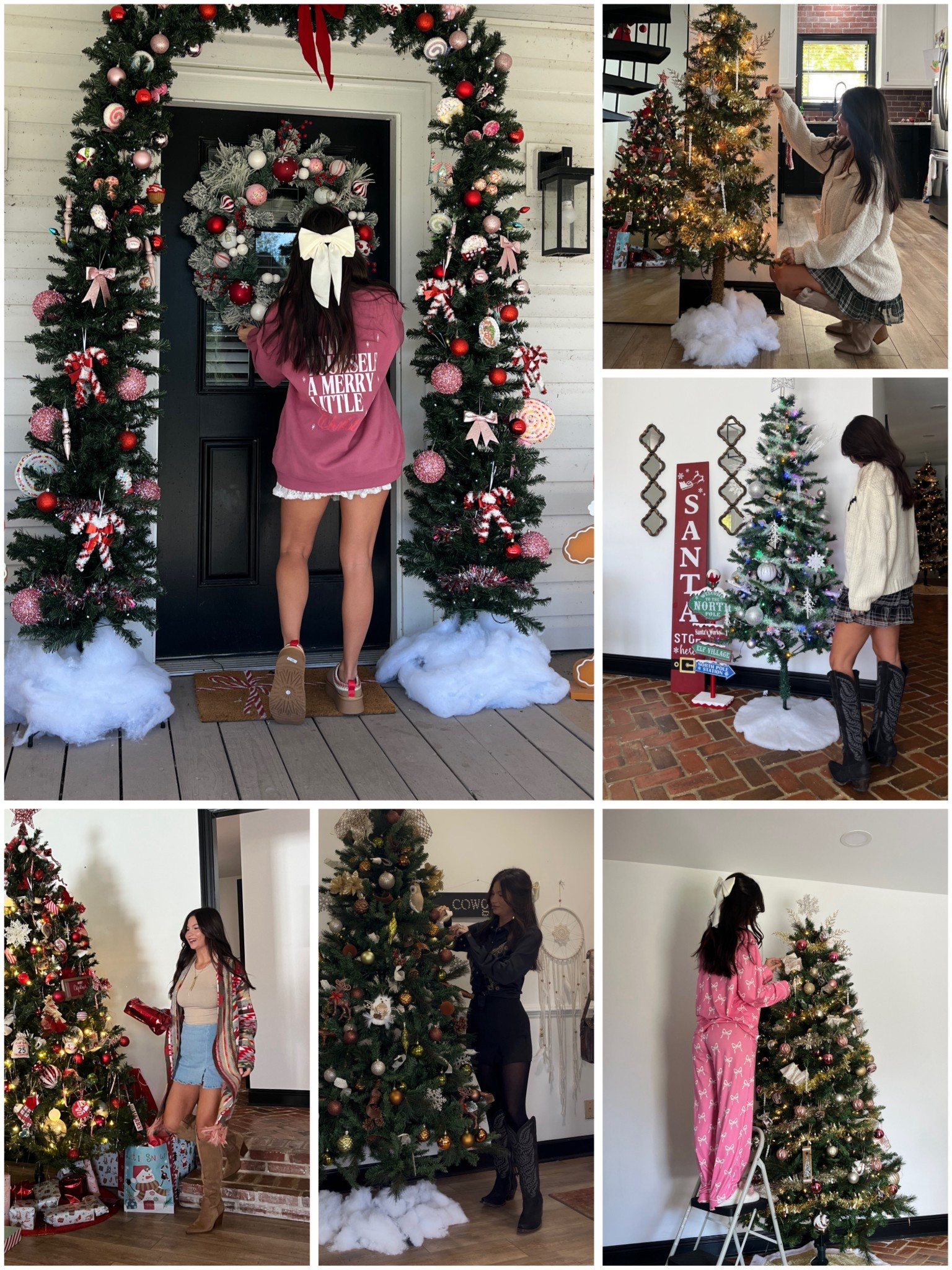 Holiday tree decorating outfits! Lots of skorts, boots, and sweaters 💖

#LTKCyberWeek #LTKootd #LTKHoliday