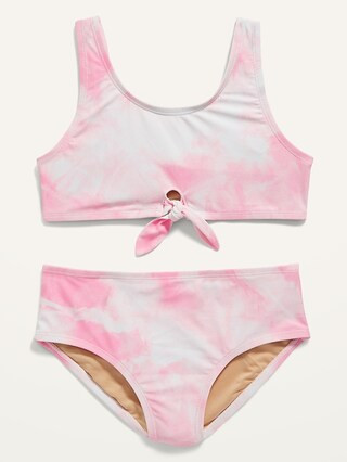 Tie-Front Bikini for Girls | Old Navy (US)