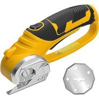 2000mAh Cordless Electric Scissors Rotary Cutter Electric Cardboard Box Fabric Scissor With Led Light For Leather Carpet Sewing | AliExpress (US)