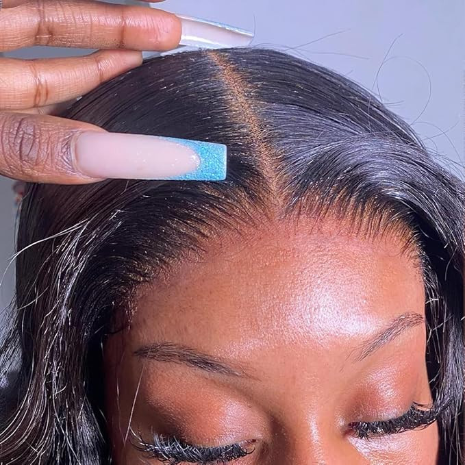 BEEOS 5x5 Skinlike Real HD Lace Closure, Body Wave Human Hair Invisible Swiss HD Lace Closure Pre... | Amazon (US)