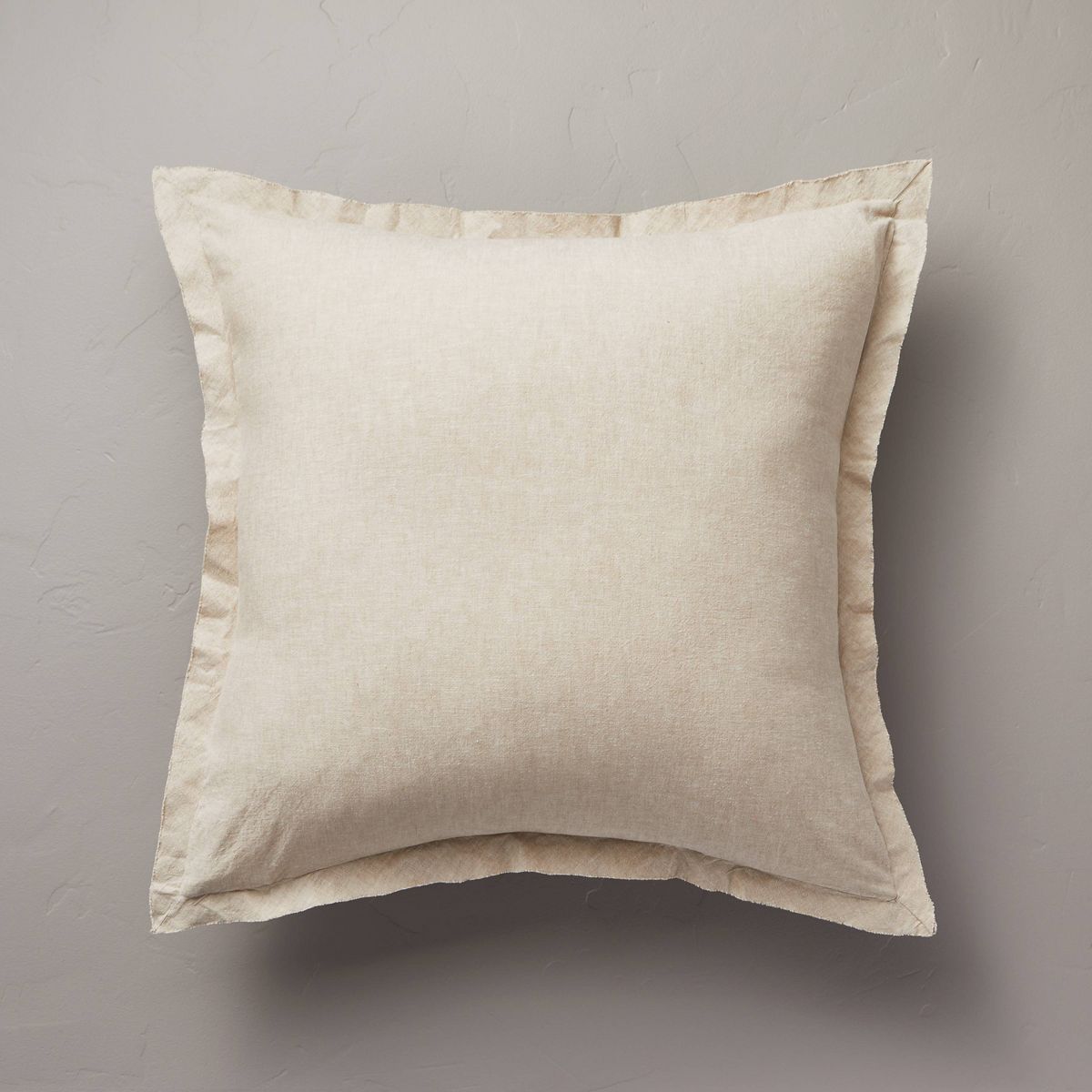 26"x26" Linen Blend Euro Bed Pillow - Hearth & Hand­™ with Magnolia | Target