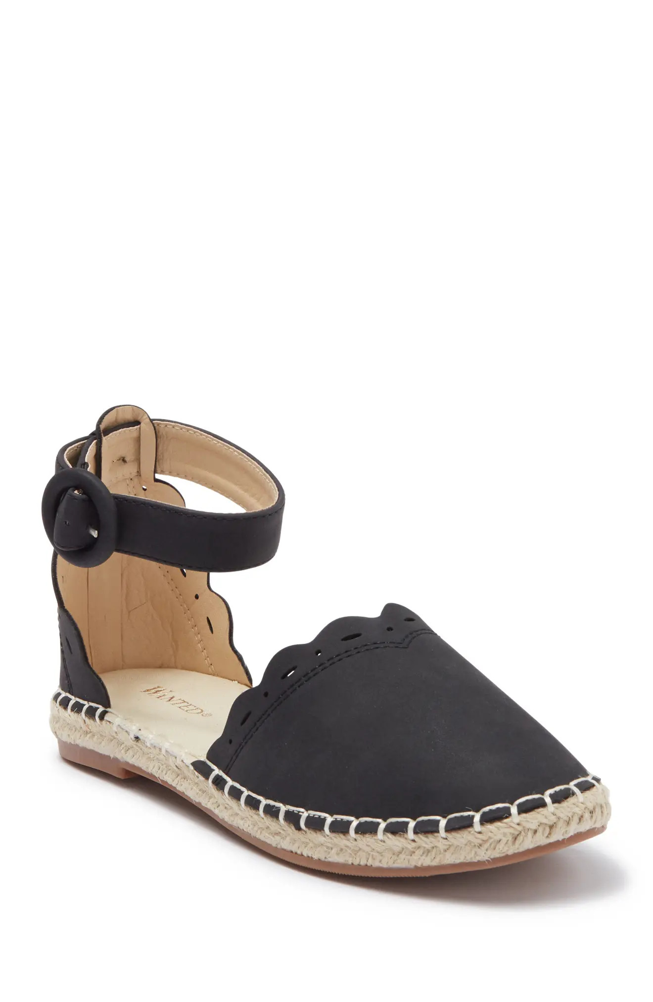 Wanted | Scallop Trim Espdarille Sandal | Nordstrom Rack | Nordstrom Rack