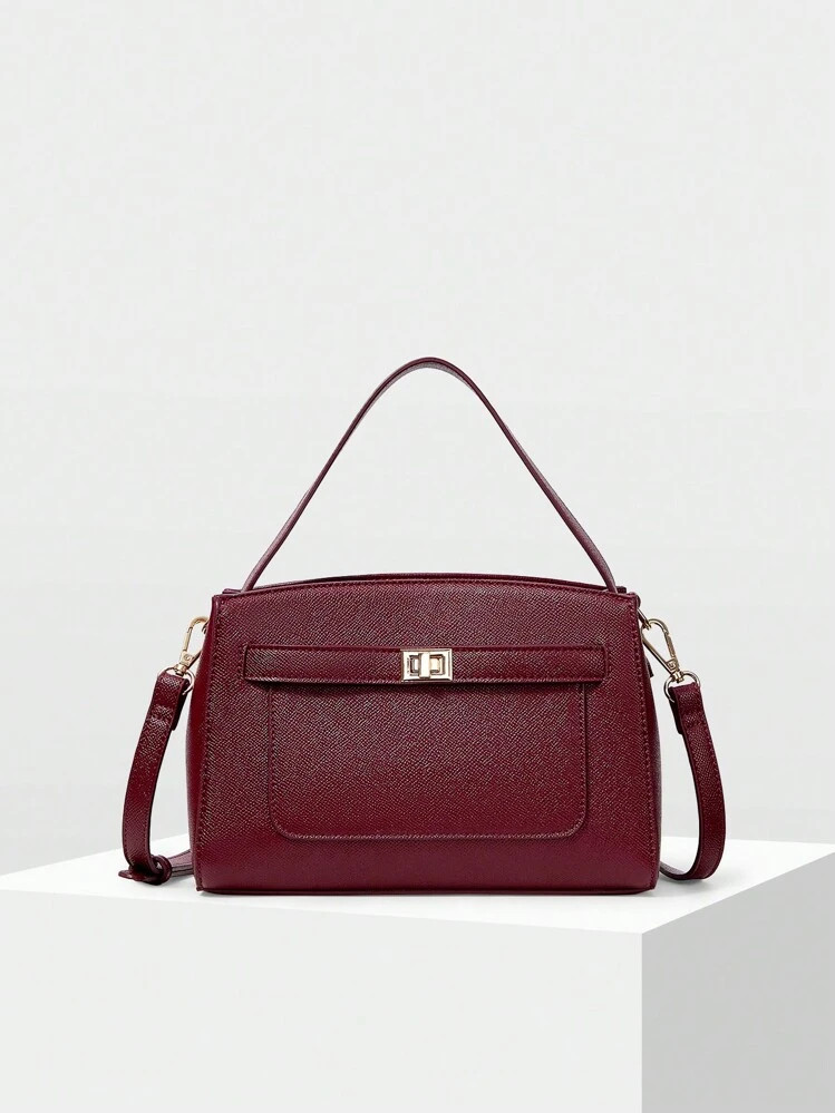 MOTF WOMEN'S FASHIONABLE SIMPLE COMMUTE HANDBAG, VALENTINES | SHEIN