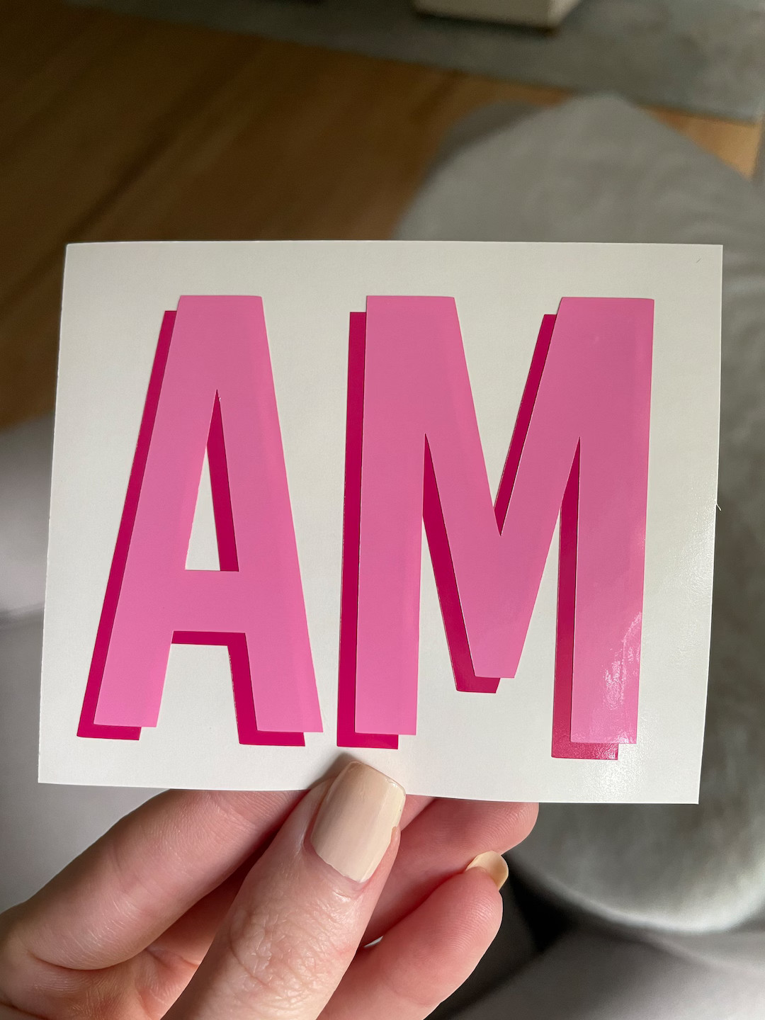 Double Layer Monogram Decal | Two Color Monogram Decal | Decal for Phone, Tumbler, Car, Luggage |... | Etsy (US)