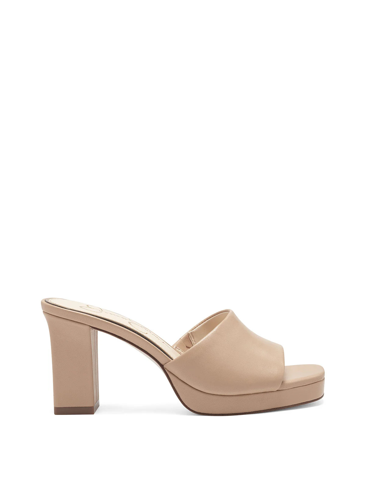 Elyzza High Heel Slide in Buff | Jessica Simpson E Commerce