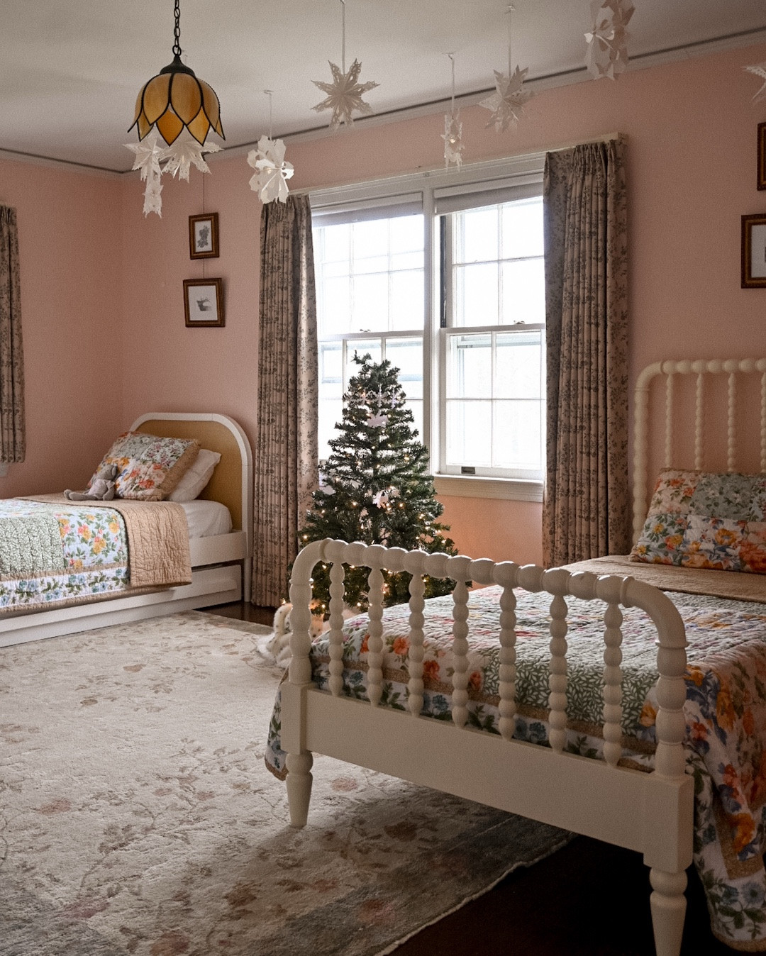 Christmas has arrived in my daughter’s room!  We still have to decorate the tree but these snowflakes are so magical at night (very soft, warm light that won’t disturb their sleep).   

#LTKKids #LTKHome #LTKHoliday