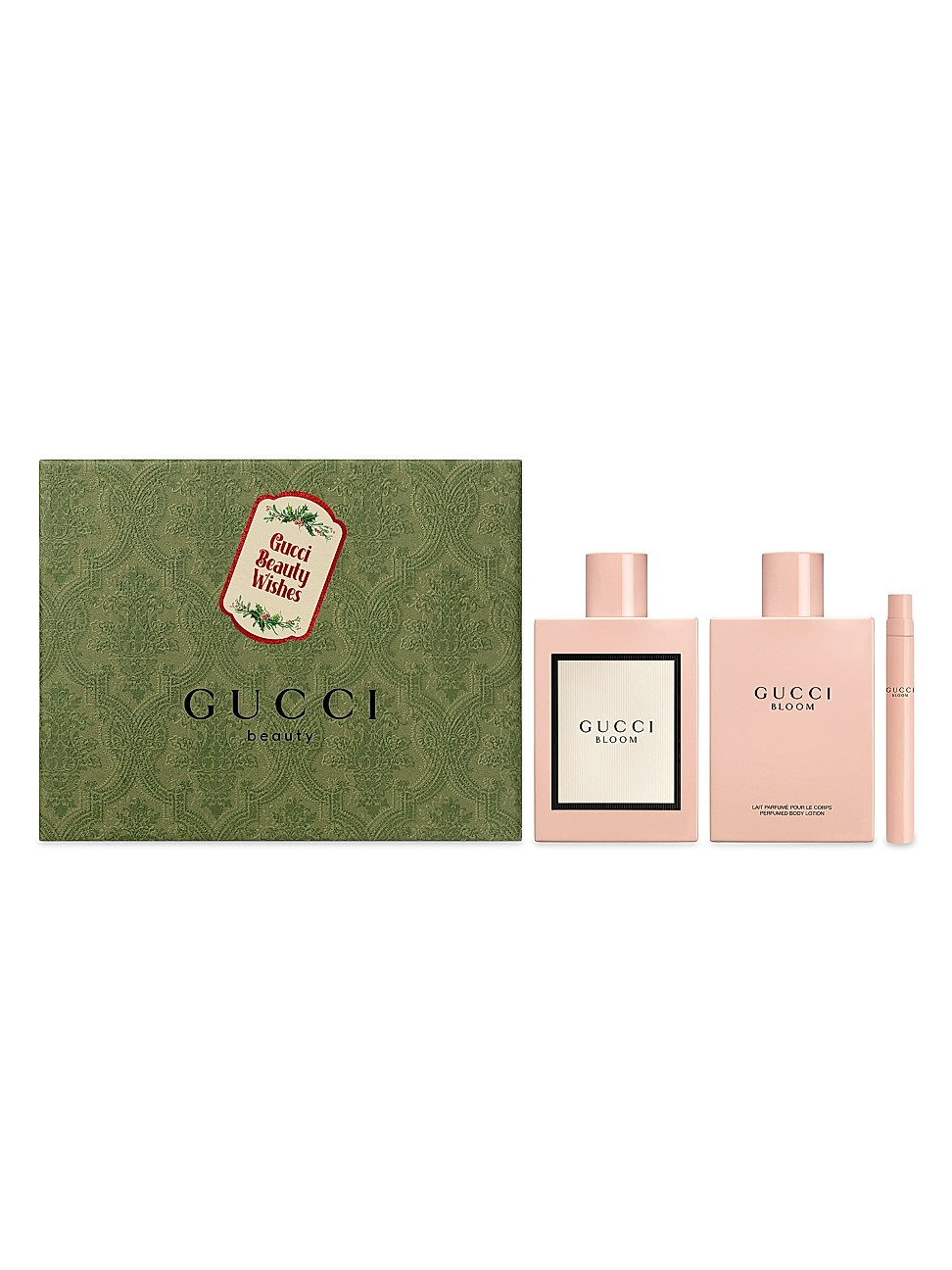 Women's Gucci Bloom 3-Piece Eau De Parfum Festive Gift Set | Saks Fifth Avenue