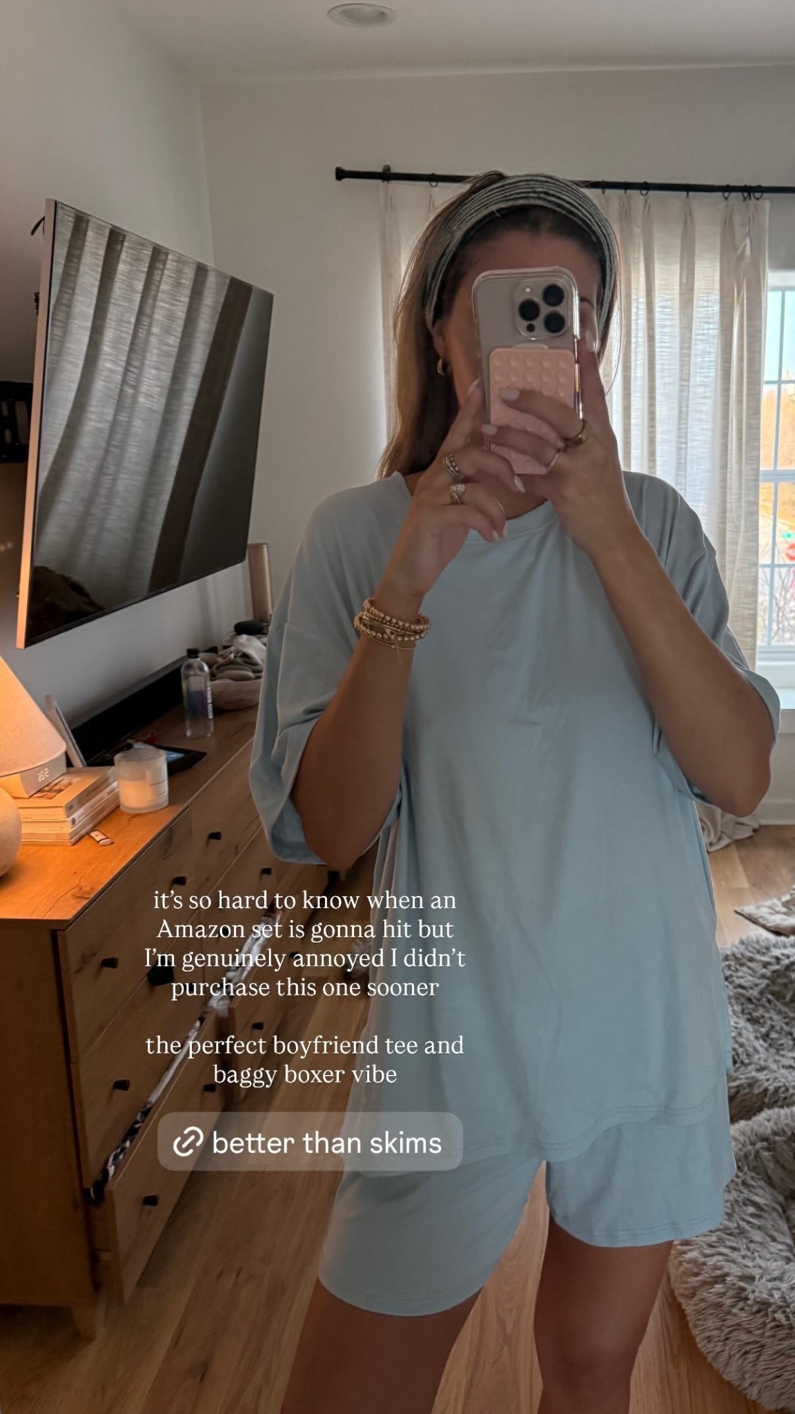 it’s so hard to know when an Amazon set is gonna hit but I’m genuinely annoyed I didn’t purchase this one sooner. 

the perfect boyfriend tee and baggy boxer vibe

#LTKBump