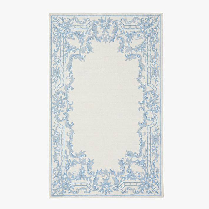 LoveShackFancy Ornate Border Rug | Pottery Barn Teen