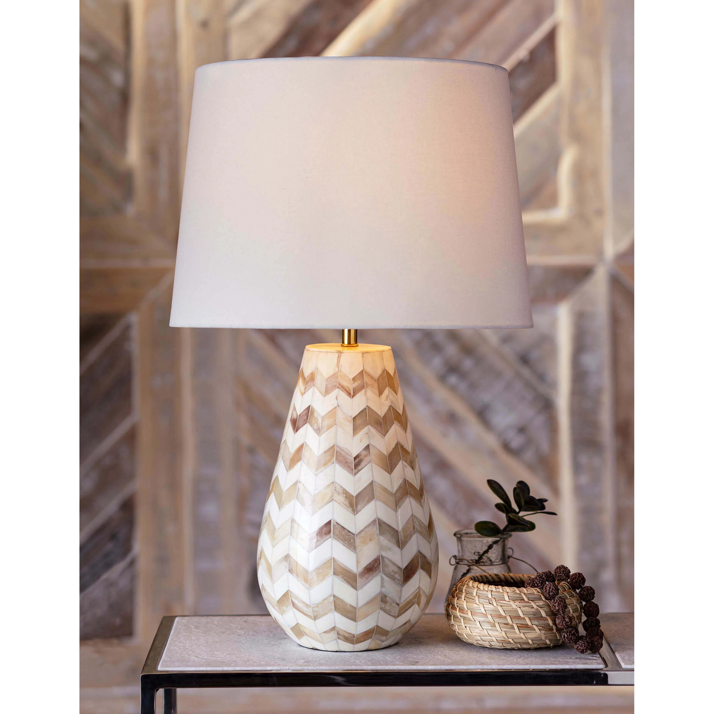 Cassia Chevron Table Lamp | Wayfair North America