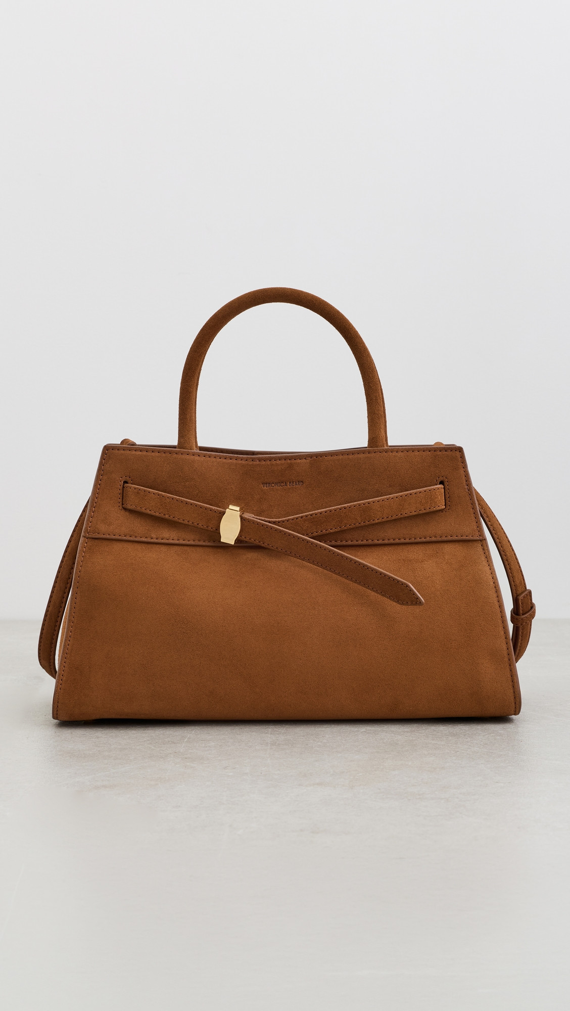 Veronica Beard Suede Dash Bag Tobacco One Size | Shopbop