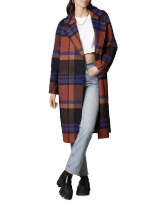 Women's Double-Breasted Walker Coat | Macy's