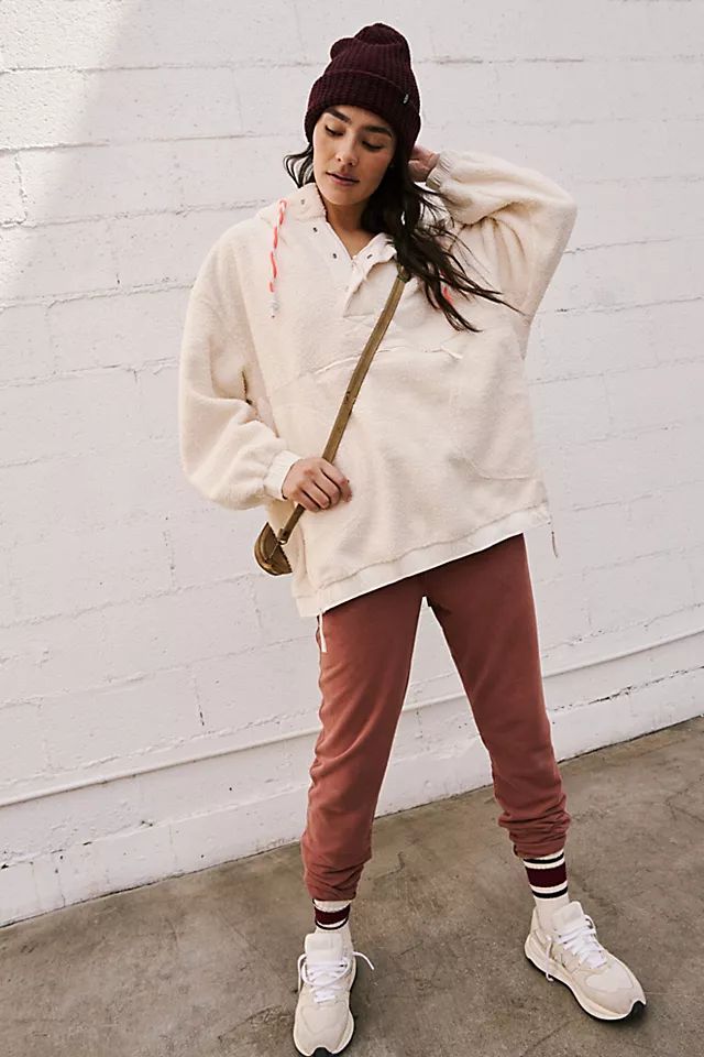 Fuzzy Was She Fleece Pullover | Free People (Global - UK&FR Excluded)
