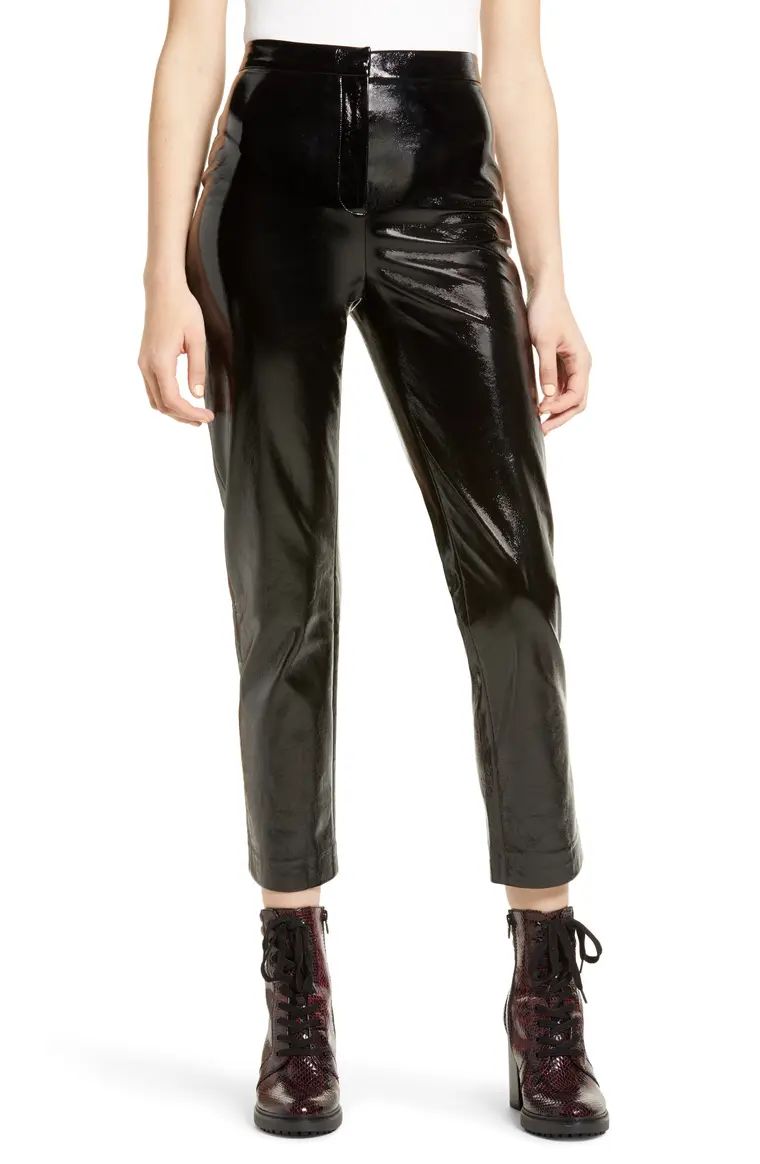 Straight Leg Faux Leather Pants | Nordstrom