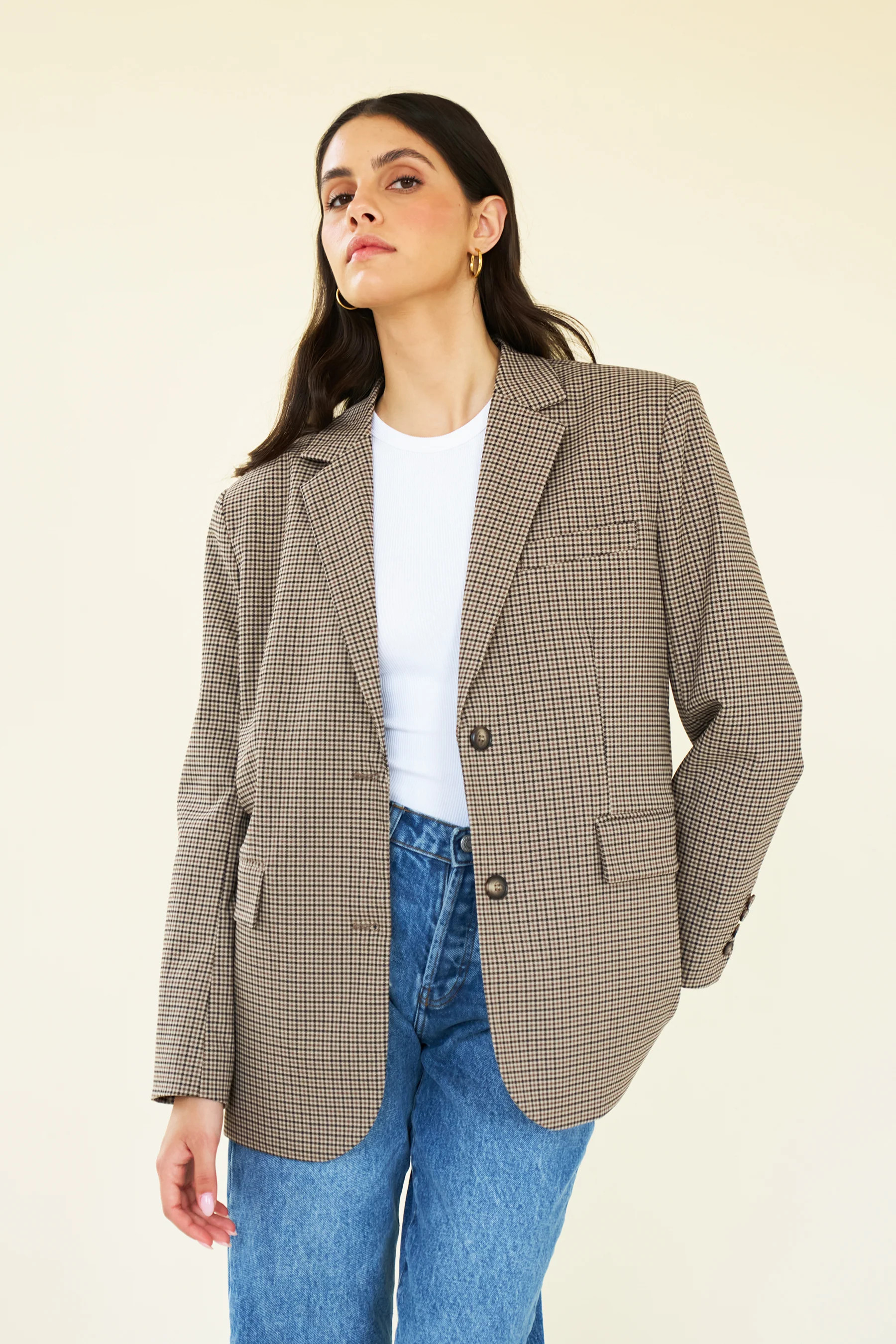 JUNE JACKET- CHECK | Sisterhood