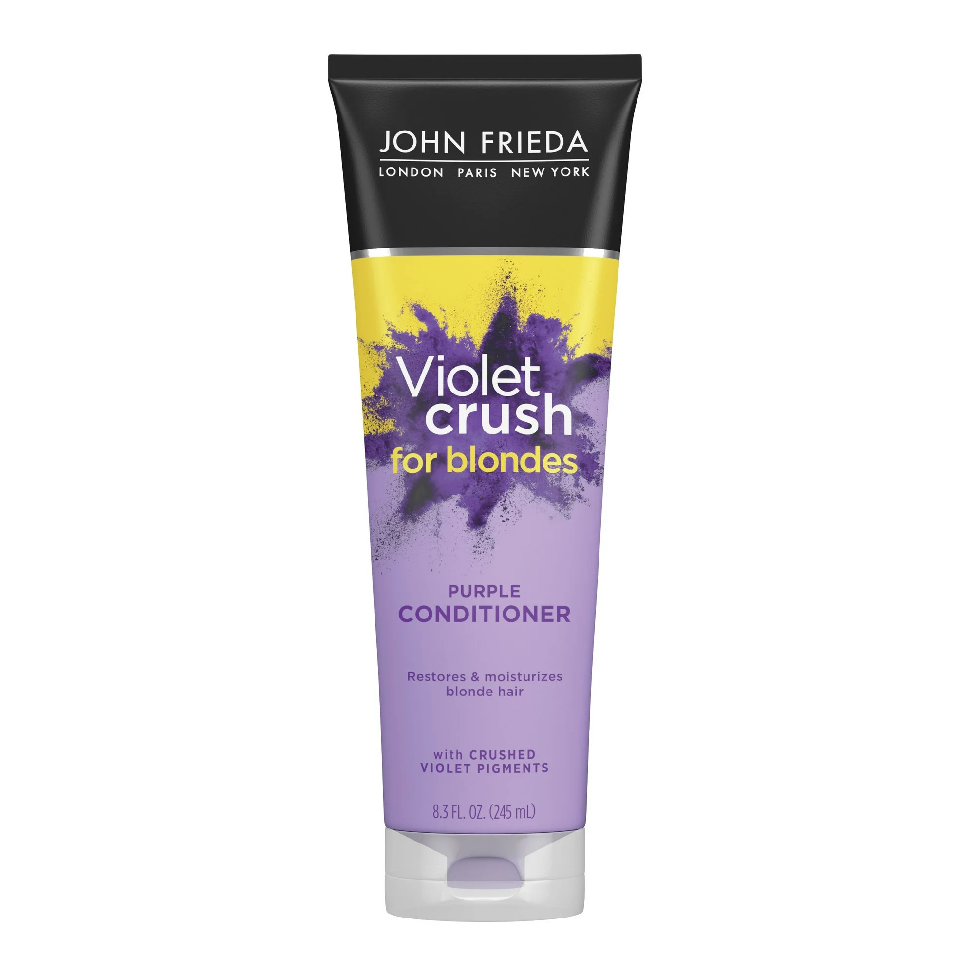 John Frieda Violet Crush Purple Conditioner, with Violet Pigments, for Brassy Blonde Hair, 8.3 fl... | Walmart (US)