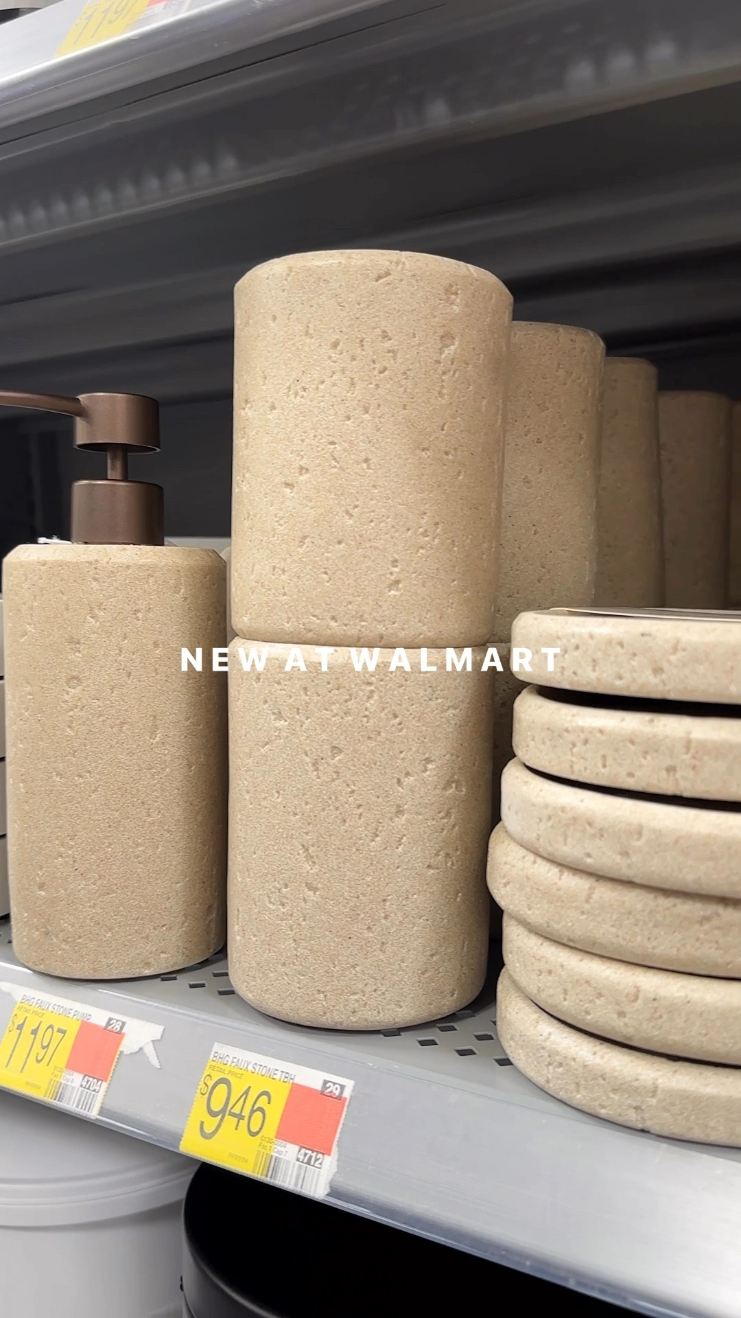 Neutral bathroom accessories at Walmart! These look and feel so high end!

Walmart Finds

#LTKVideo #LTKFindsUnder50 #LTKHome