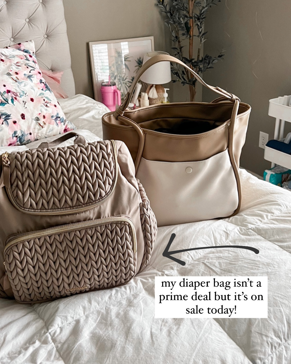 Amazon diaper bag on sale today!!

Quilted diaper bag. Trendy diaper bag. 

#LTKsalealert #LTKbump #LTKbaby