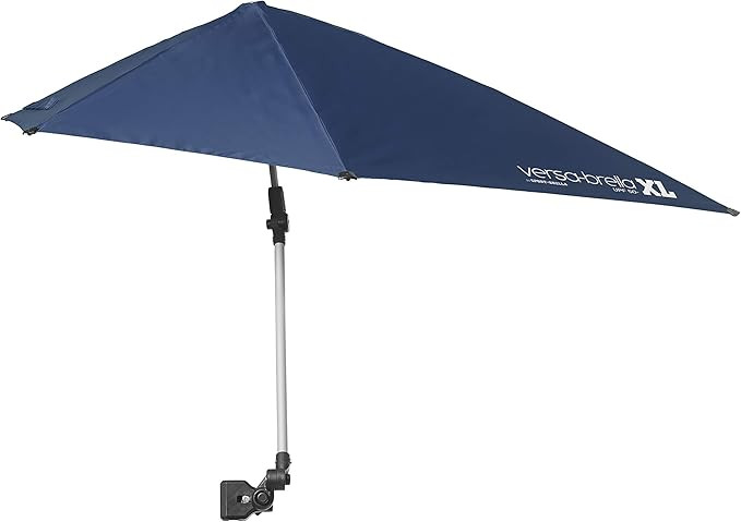 Versa-Brella UPF 50+ Personal Sun Shade - Portable Umbrella for Sports & Outdoors - Secure Clamp,... | Amazon (US)