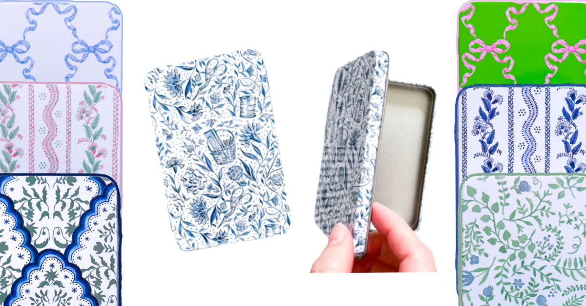 Printed Tin Box | Penny Linn Designs