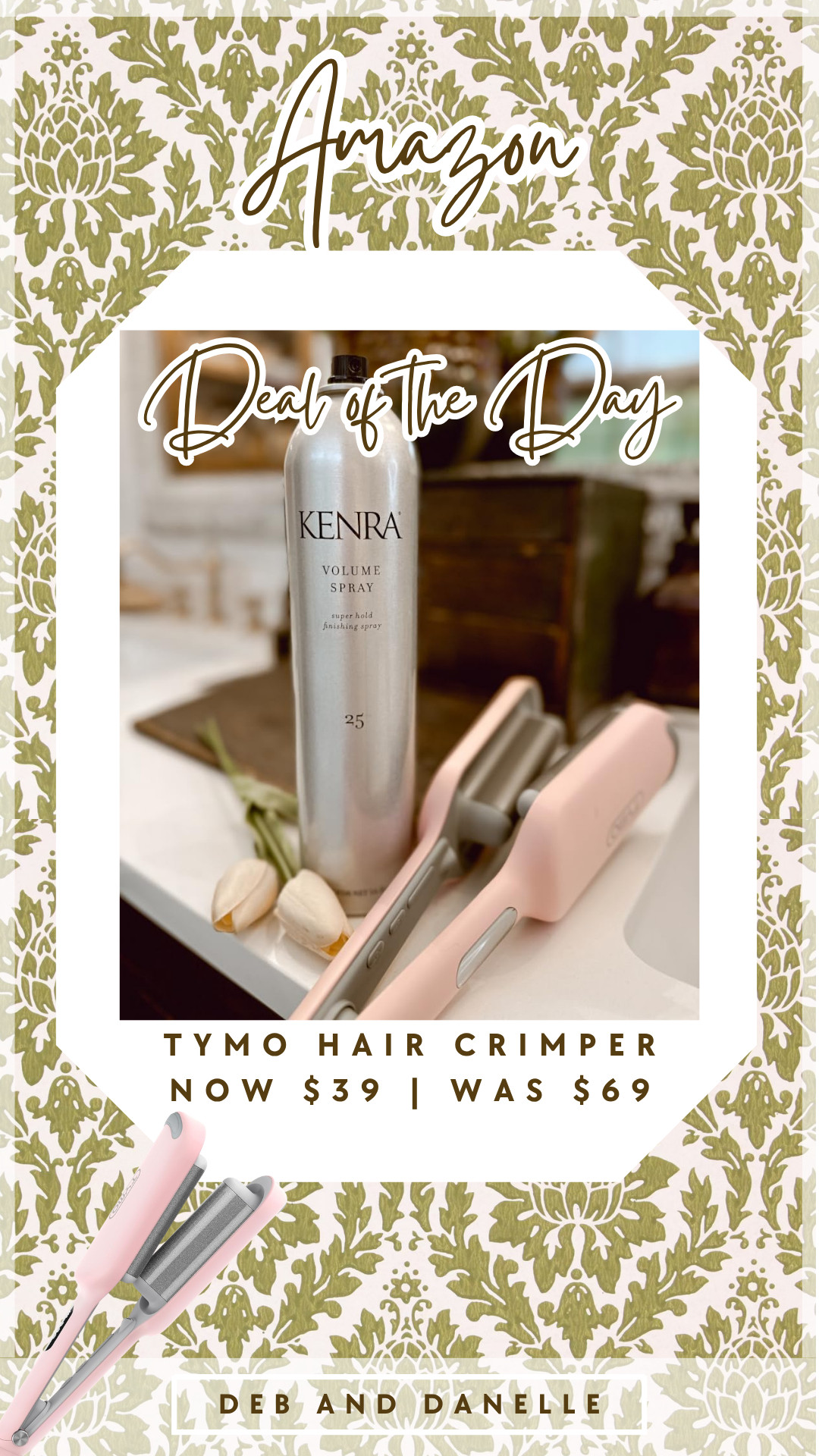 I love my Tymo hair curling iron / crimper. It makes the most beautiful waves, and even beeps so you know when to move onto the next section. This is a 30-day low price for this item on Amazon.  

 #LTKSaleAlert #LTKBeauty