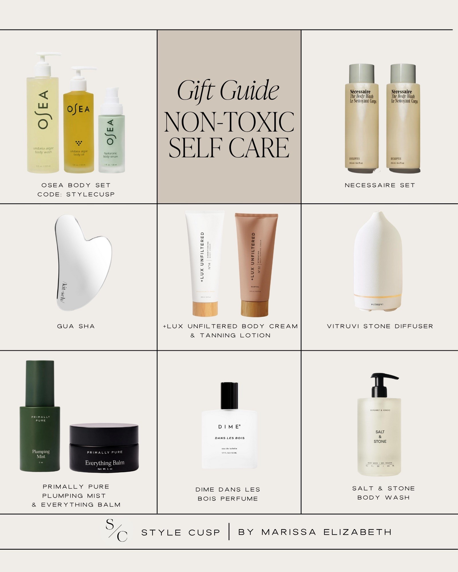 GIFT GUIDE | Non-Toxic Self Care 🎁 My tried & true self care products! Would make for the perfect gifts. osea body set, non toxic gifts, stole diffuser, body wash, primally pure

#LTKHoliday #LTKBeauty #LTKGiftGuide