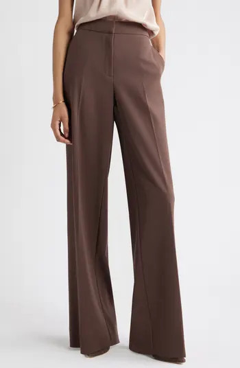 Nordstrom The Lennox Wide Leg Trousers | Nordstrom | Nordstrom