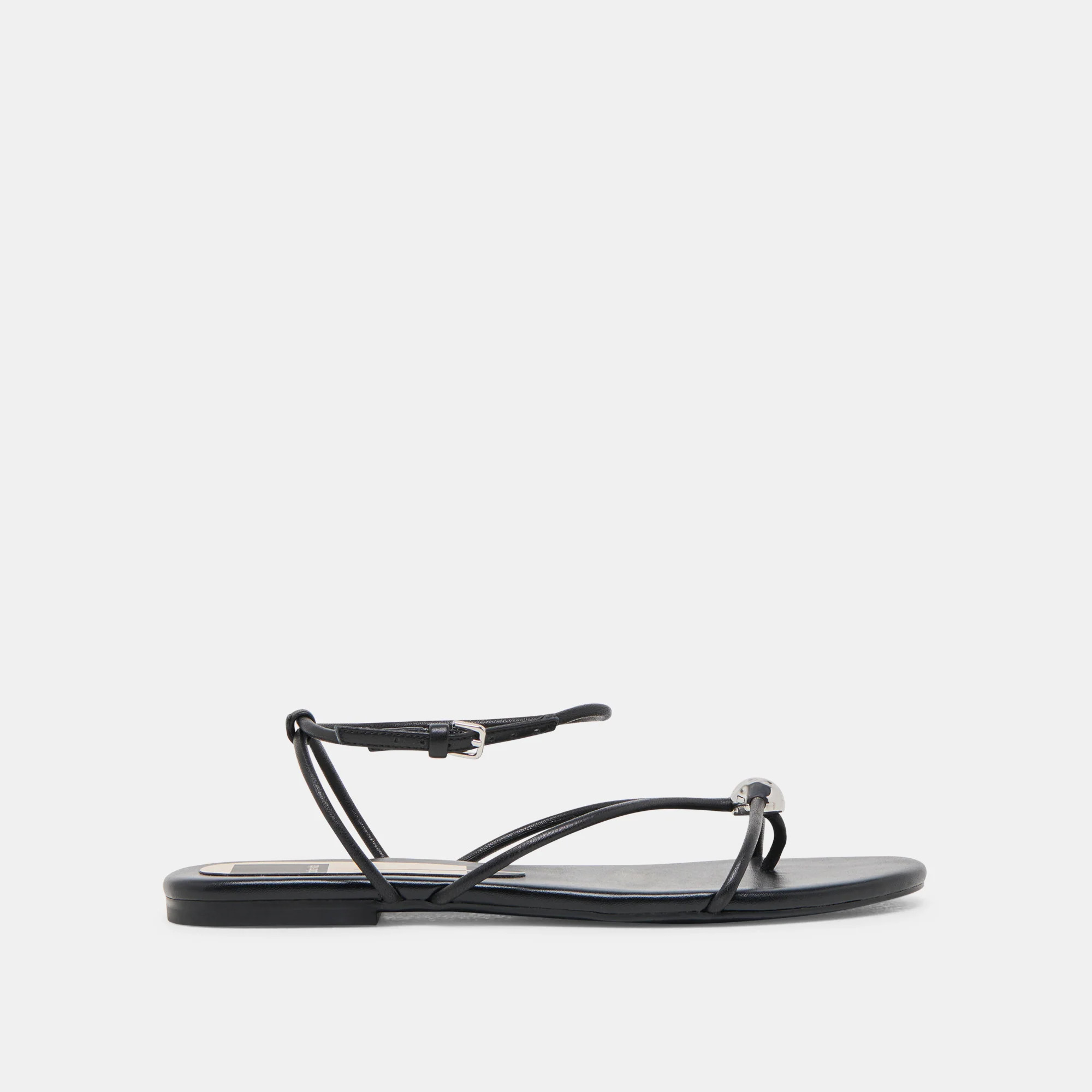 Kenley Black Leather Sandals | Dolce Vita | DolceVita.com