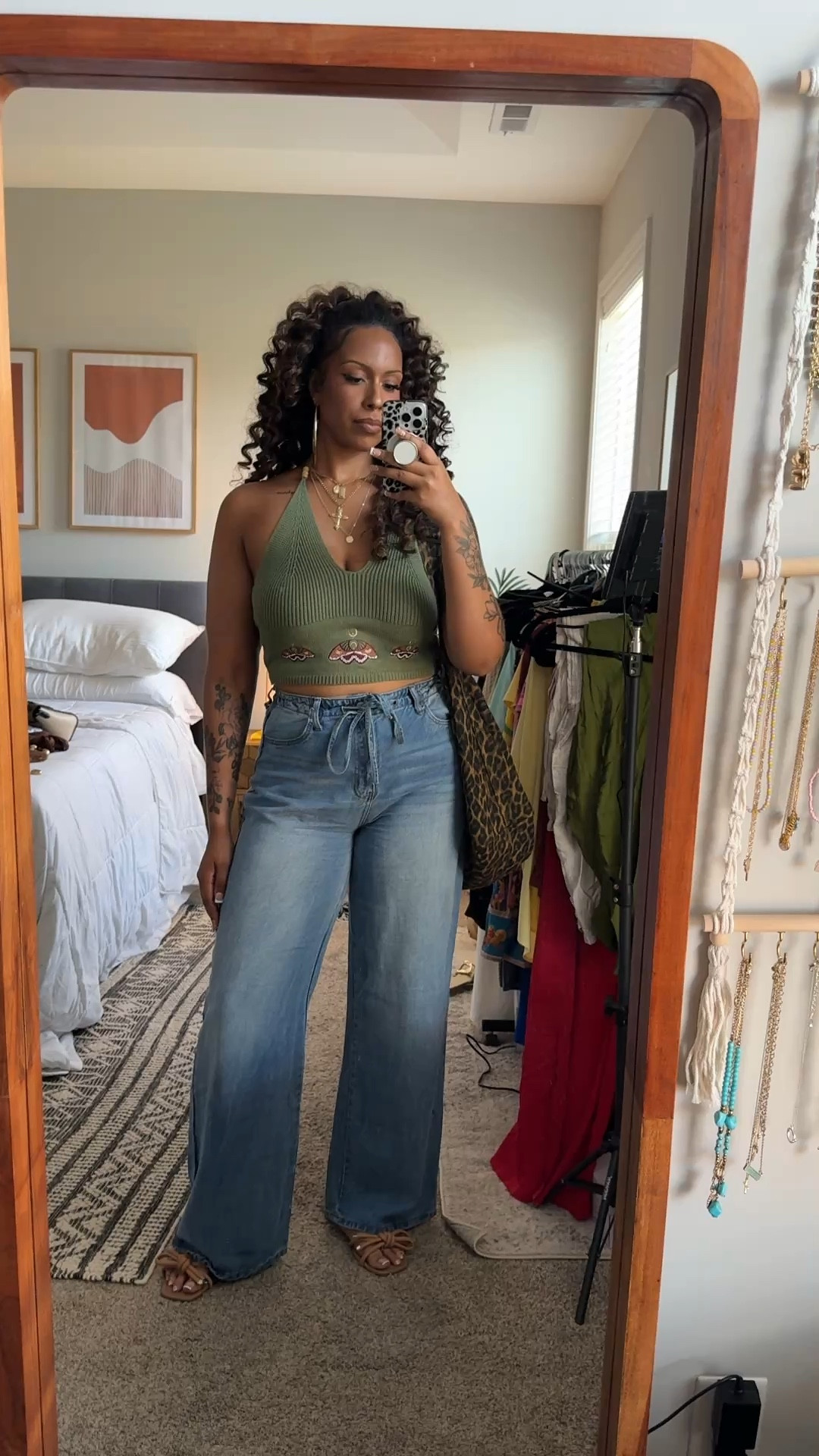The jeans are from Fashion Nova

Beachfront Drapey Jeans 

Size 11

#LTKootd #LTKTall #LTKMidsize