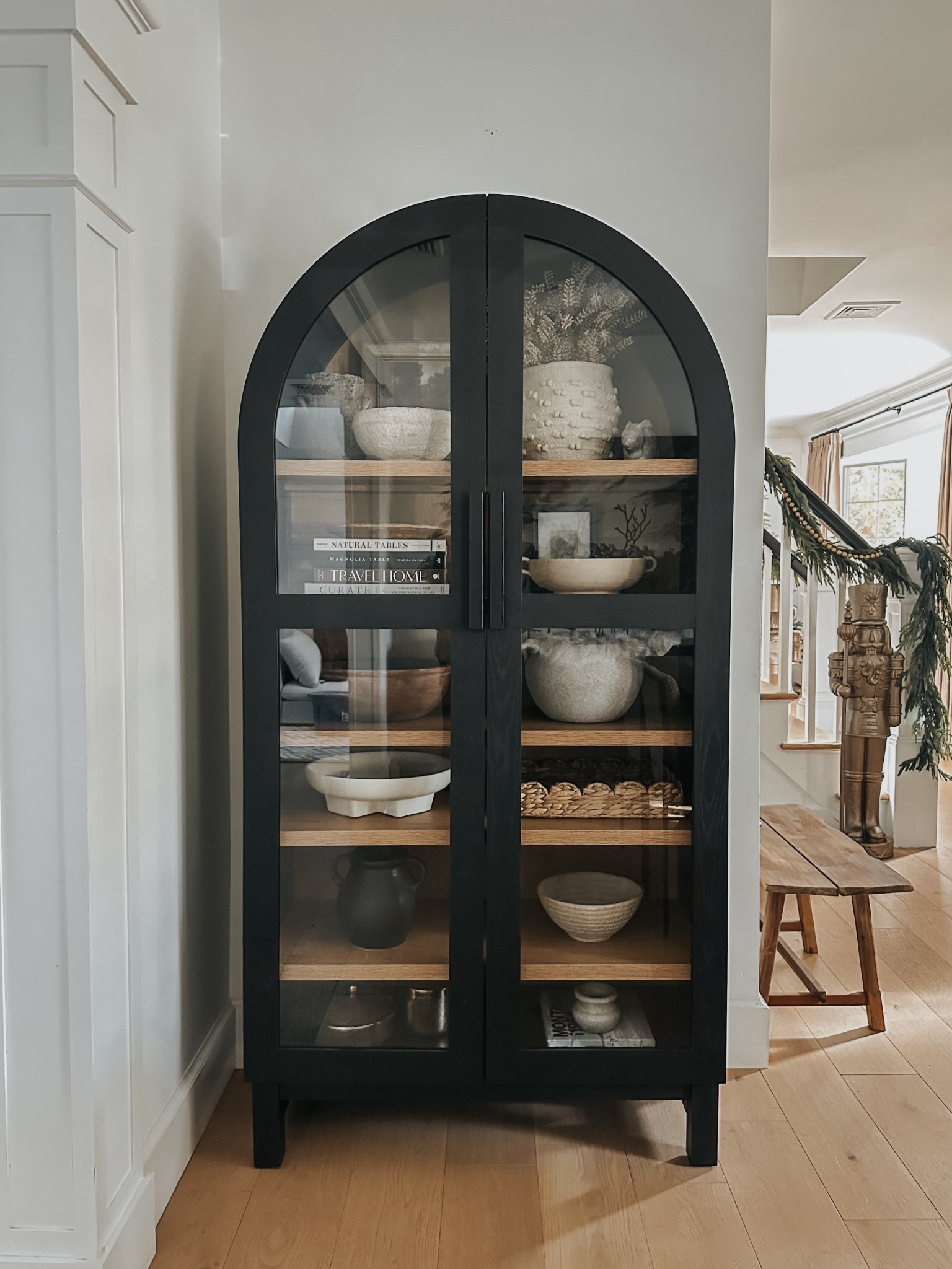 Affordable black arch cabinet. 🖤

#LTKHome #LTKSaleAlert #LTKHoliday