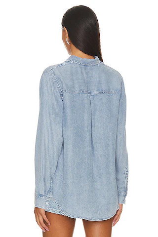 Ingrid Top in Med Vintage Cloud Wash | Revolve Clothing (Global)