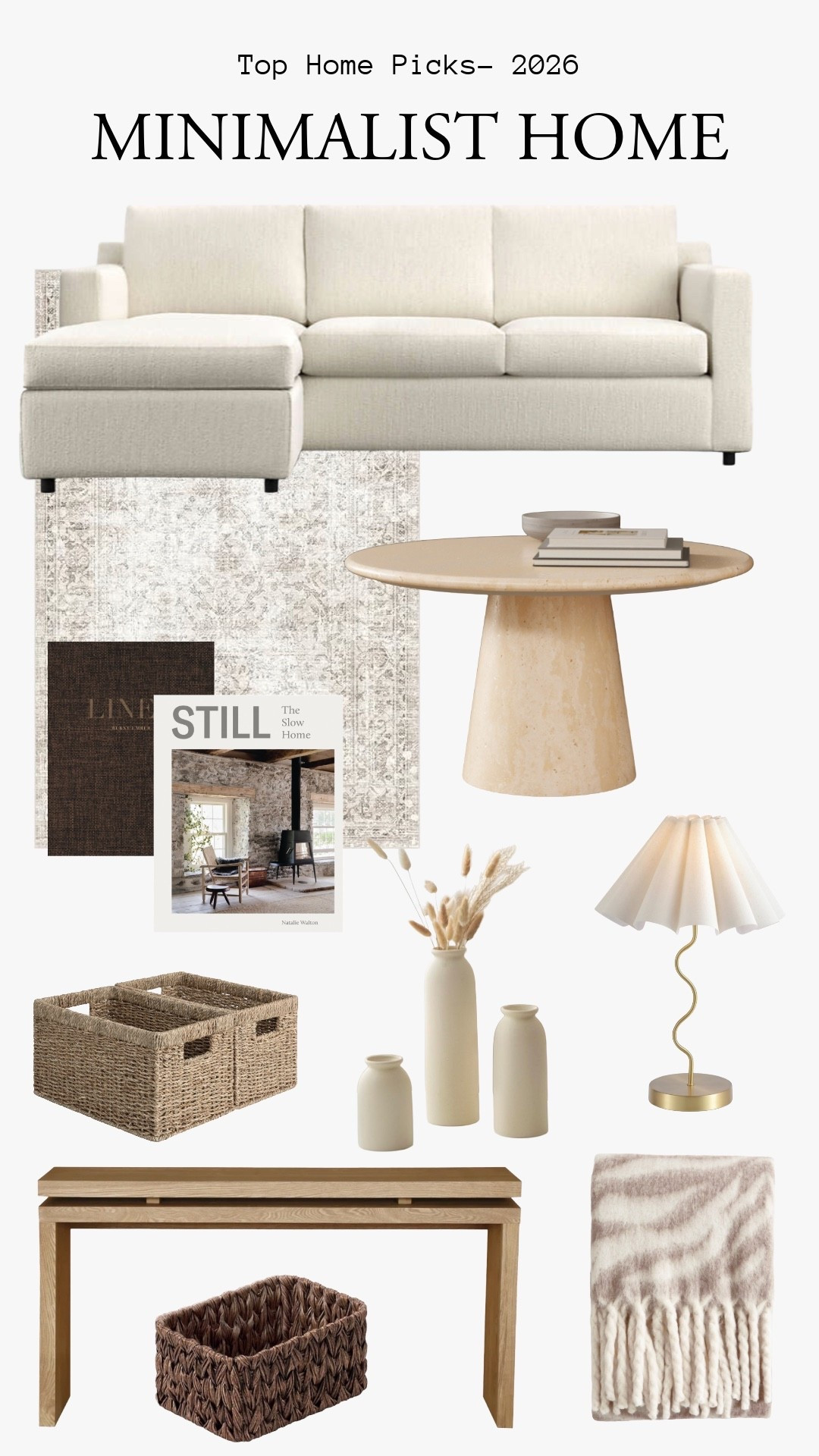 Neutral modern home finds I’m loving lately 🤍 Soft textures, warm tones, and minimalist pieces that create a calm, cozy, and effortlessly elevated space.



Neutral modern home decor, modern home finds, trending modern home decor ideas, minimalist home styling, minimalistic neutral home, cozy neutral living room, modern neutral furniture, textured rugs and throws, sculptural table lamps, neutral home accessories, warm minimalist decor, simple elevated home styling, contemporary neutral interiors, calm aesthetic home inspiration.

#LTKstyletip #LTKcanada #LTKhome