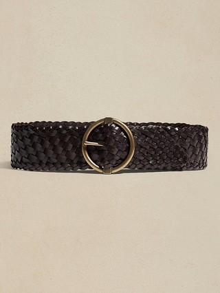 Anello Braided Leather Belt | Banana Republic (US)