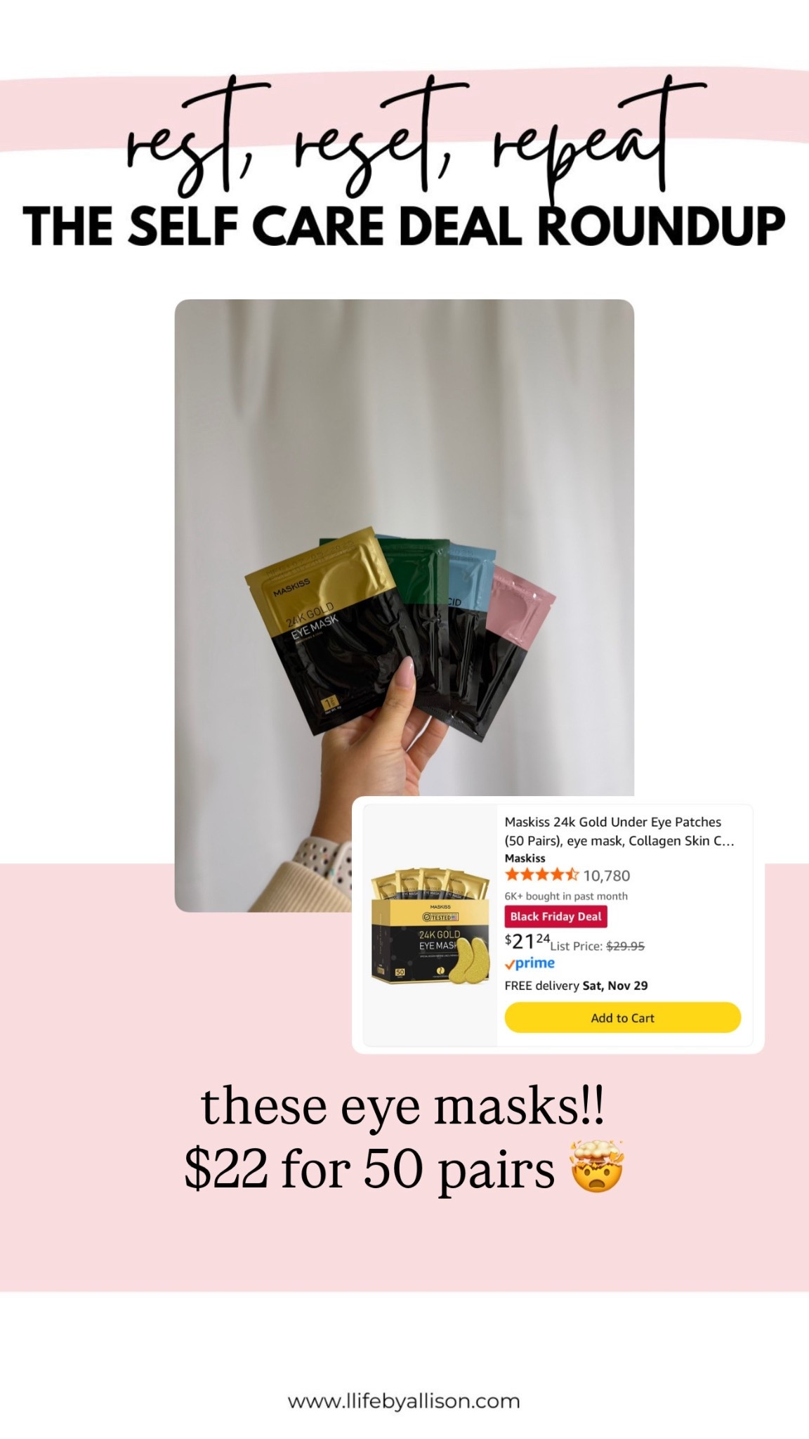 Black Friday is officially here and I’m rounding up the best self-care deals you can actually use all season long. From cozy essentials to everyday wellness favorites, these are the finds worth snagging while they’re marked down.

I’ll be updating LTK all weekend with new sales as they drop — tap to shop and check back for fresh deals. Happy saving!

#LTKCyberWeek #LTKGiftGuide #LTKHoliday