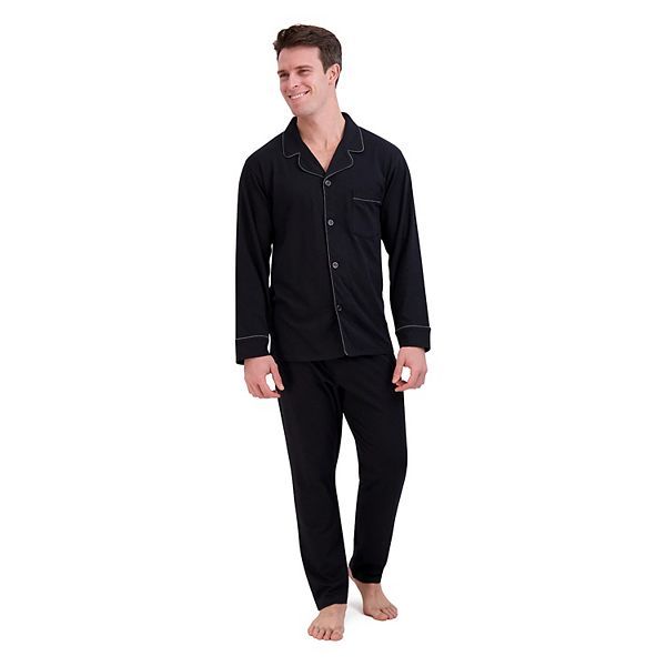 Men's Hanes® Knit Pajama Shirt & Pajama Pants Set | Kohl's