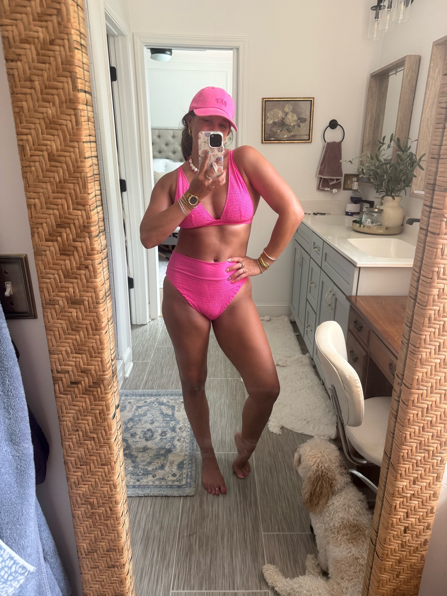 Loveeee this aerie swim! I’m medium in both

#LTKmomlife #LTKSeasonal #LTKSwim