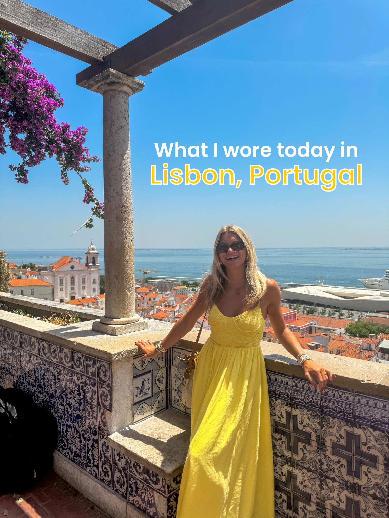 Loving this colorful dress from Fortunate One that I wore all day today sightseeing around Lisbon, Portugal! Wearing an XS - code GRACIEFO for 10% off 

#LTKTravel #LTKSeasonal #LTKStyleTip