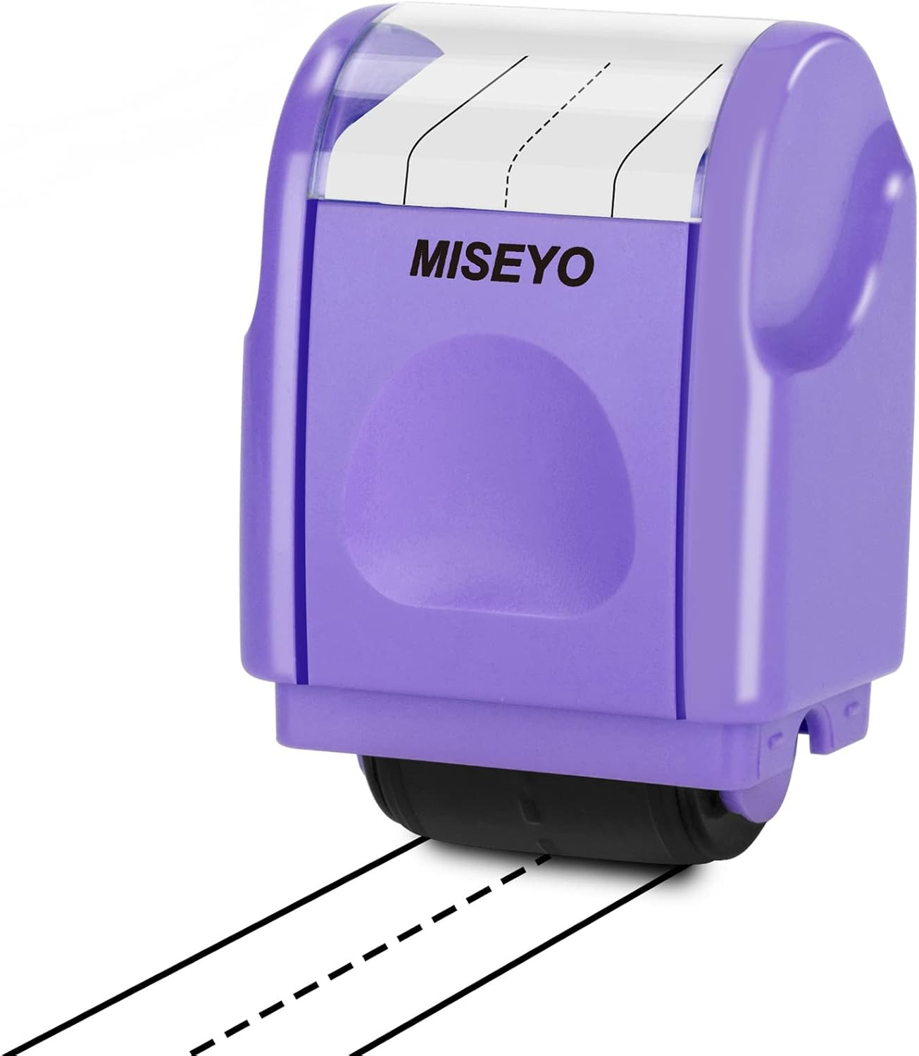 Miseyo Dashed Handwriting Lines Practice Roller Stamp (Purple) | Amazon (US)