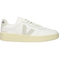Veja femminile's Sneakers in pelle Bianca/Grigio Chiaro | Balardi (US & Canada)