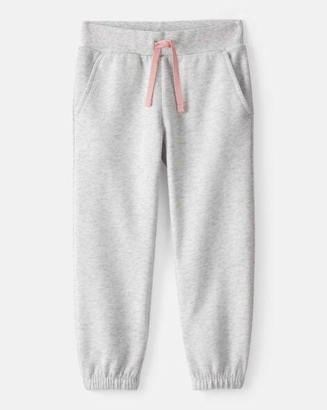 Toddler Girl DayDream Fleece Joggers - Grey | Carter's Inc