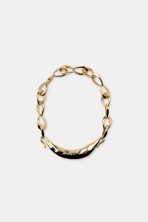 METAL CHAIN NECKLACE | Zara US