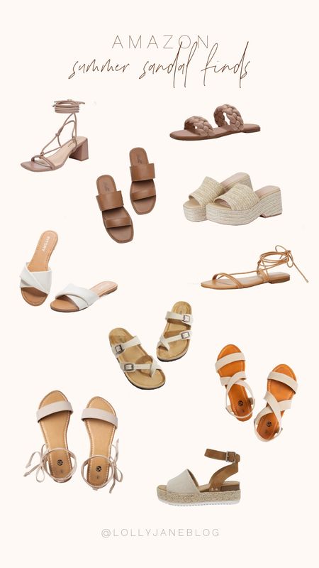 Amazon summer and spring sandal finds! 👡 💕

Spring is happening! and summer is right around the corner, so having a good pair of sandals is so essential for the spring and summer seasons! I absolutely love these strappy sandals, and these platform sandals are the perfect to feel pretty this spring with some fun Easter dresses! 💐

#LTKSeasonal #LTKstyletip #LTKshoecrush