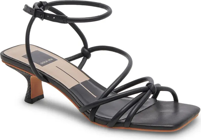 Bev Kitten Heel Ankle Strap Sandal (Women) | Nordstrom