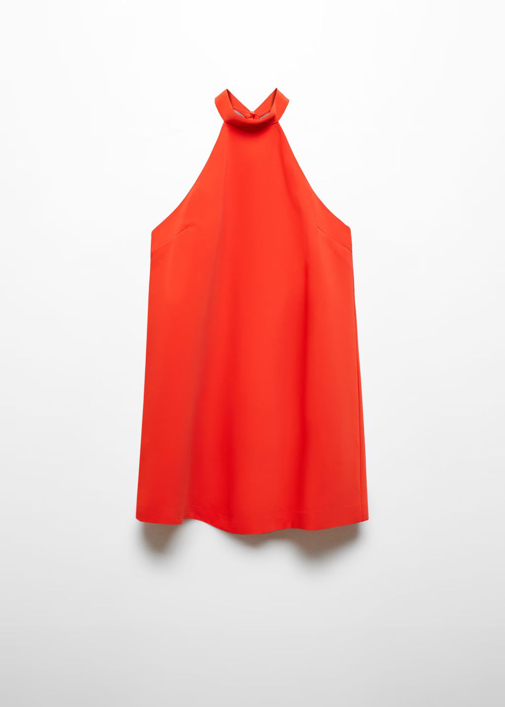 Halter-neck open-back dress -  Woman | Mango Canada | Mango Canada