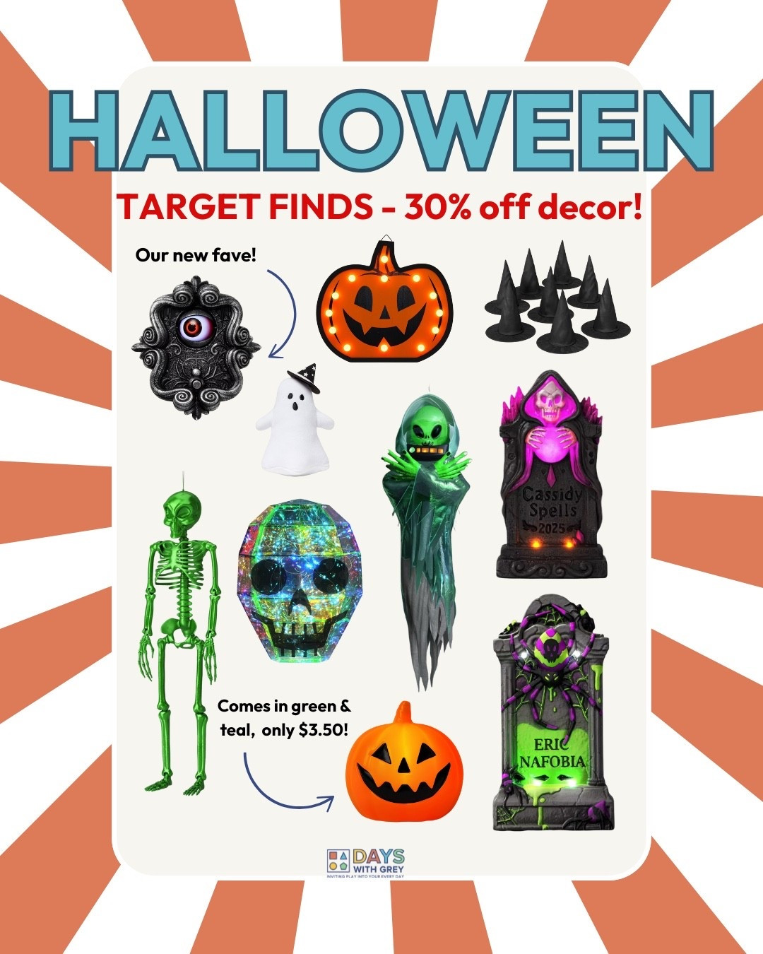October is almost here and it is time to decorate! Target’s decor is 30% off and there are so many new and fresh finds that will get your house looking spooky in no time! 


#LTKSeasonal #LTKHome #LTKHalloween