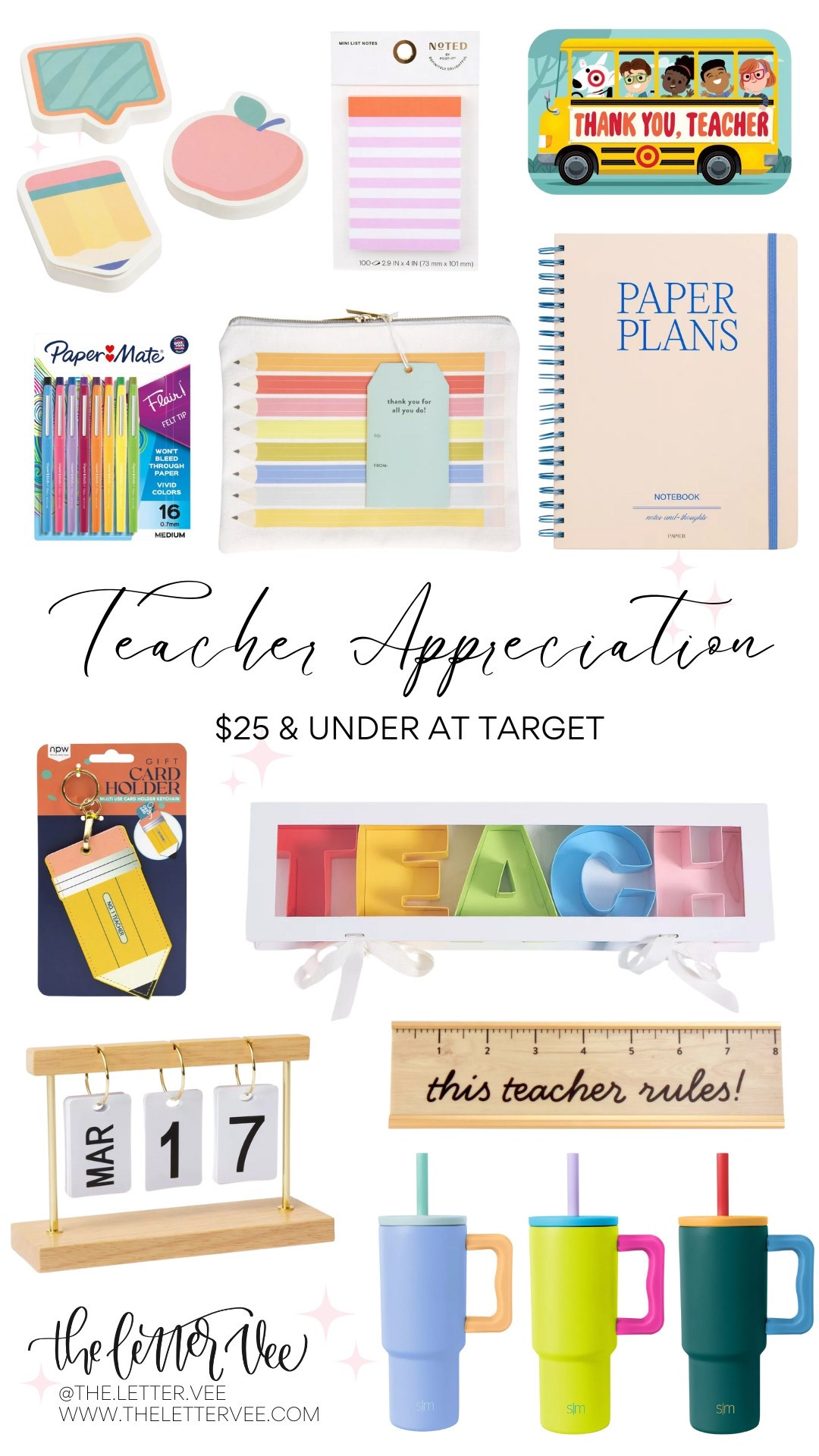 Teacher Appreciation Gifts $25 & Under at Target 

Teacher Appreciation Week is May 4th-10th

#LTKGiftGuide #LTKSeasonal